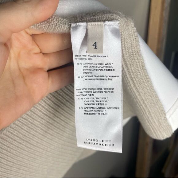 Dorothee Schumacher | Cashmere Cardigan With Side Panel Ruffles - Picture 9 of 14